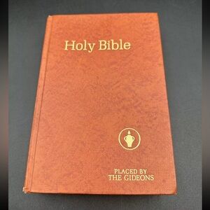 Holy Bible Placed By The Gideons English Standard Version RED HC Book 1973